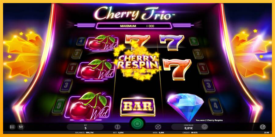 Cherry Trio automat për para të vërteta, foto 4