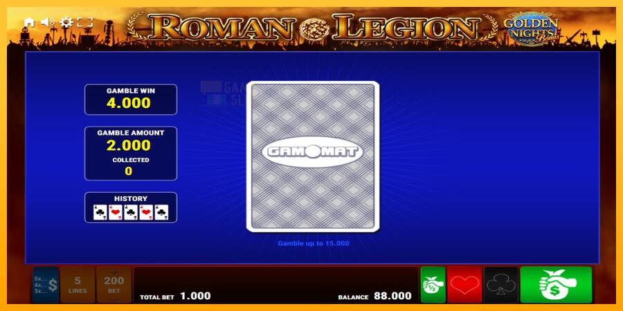 Roman Legion Golden Nights automat për para të vërteta, foto 4