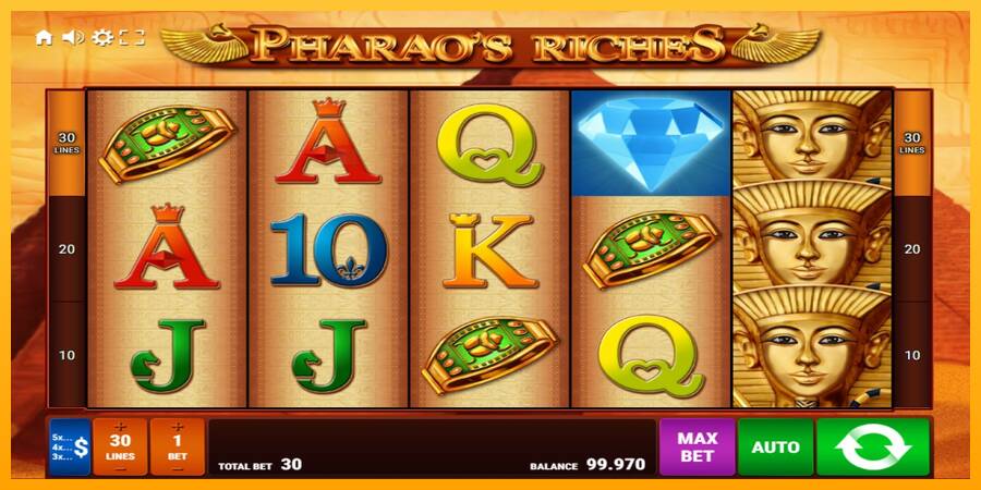 Pharaos Riches automat për para të vërteta, foto 1