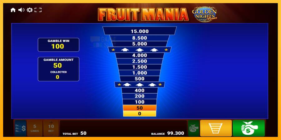 Fruit Mania Golden Nights automat për para të vërteta, foto 3