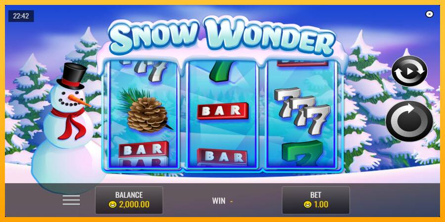 Snow Wonder automat për para të vërteta, foto 1