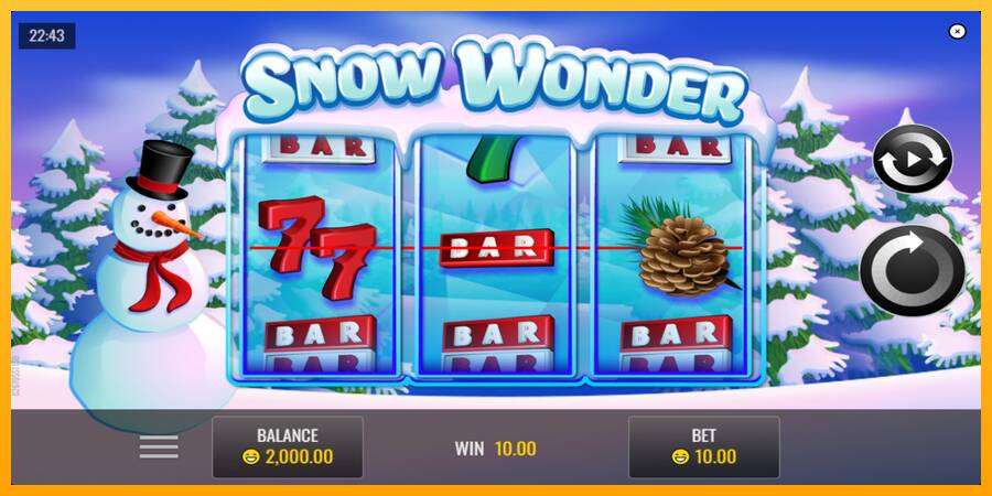 Snow Wonder automat për para të vërteta, foto 2