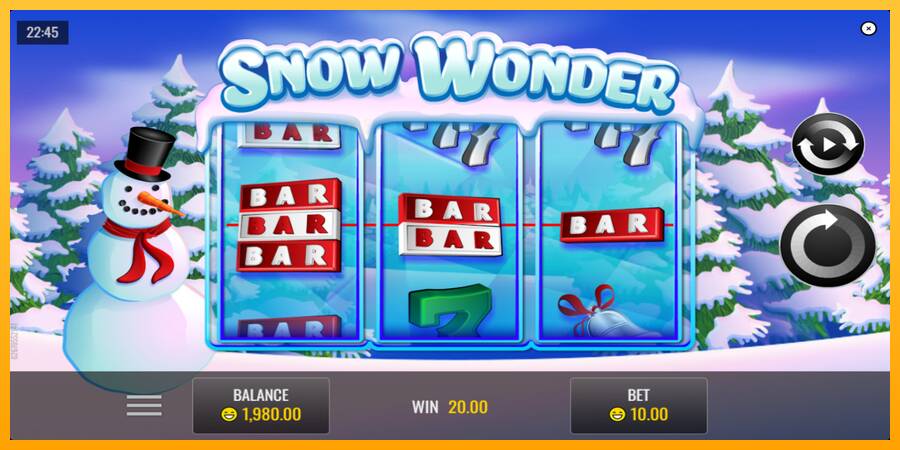 Snow Wonder automat për para të vërteta, foto 3