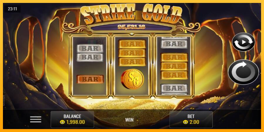 Strike Gold automat për para të vërteta, foto 1