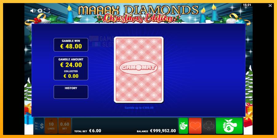 Maaax Diamonds Christmas Edition automat për para të vërteta, foto 4