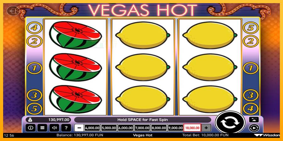 Vegas Hot automat për para të vërteta, foto 4