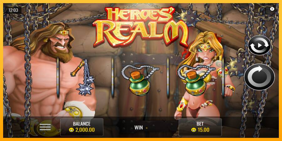 Heroes Realm automat për para të vërteta, foto 2