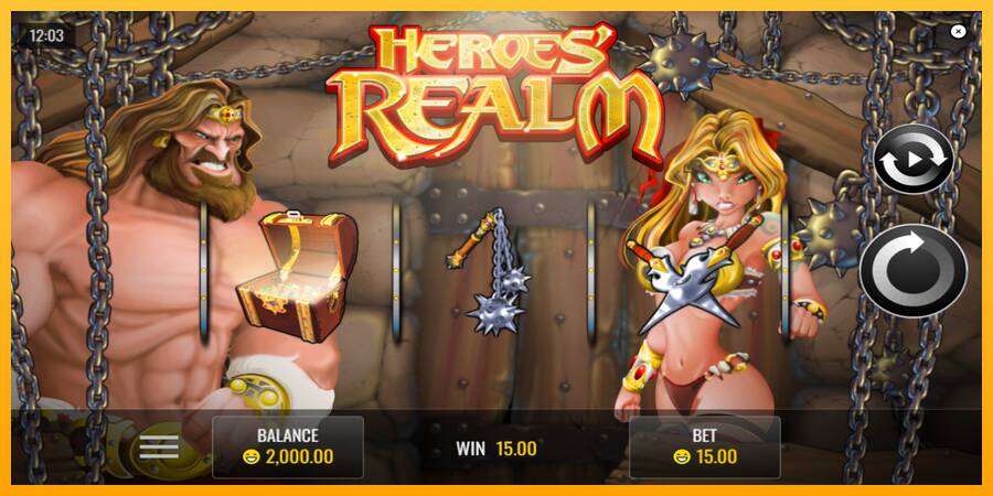 Heroes Realm automat për para të vërteta, foto 3