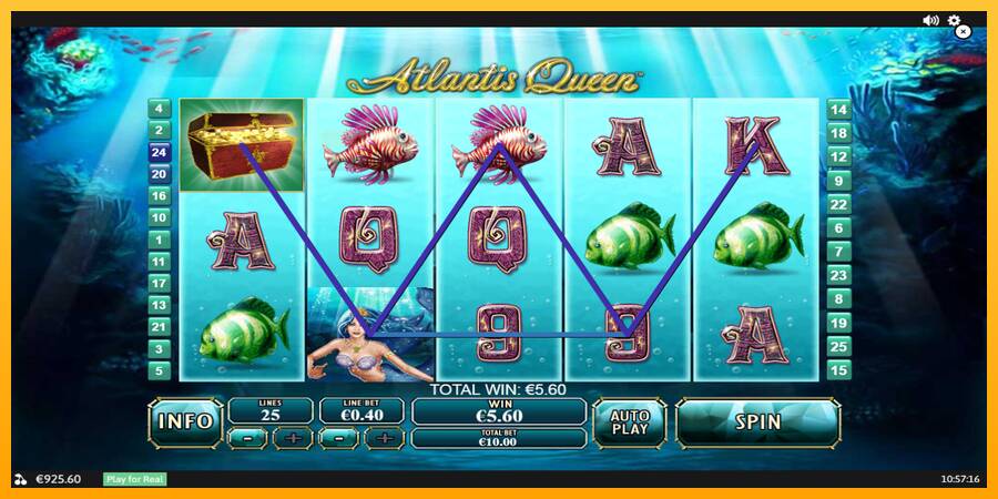 Atlantis Queen automat për para të vërteta, foto 3