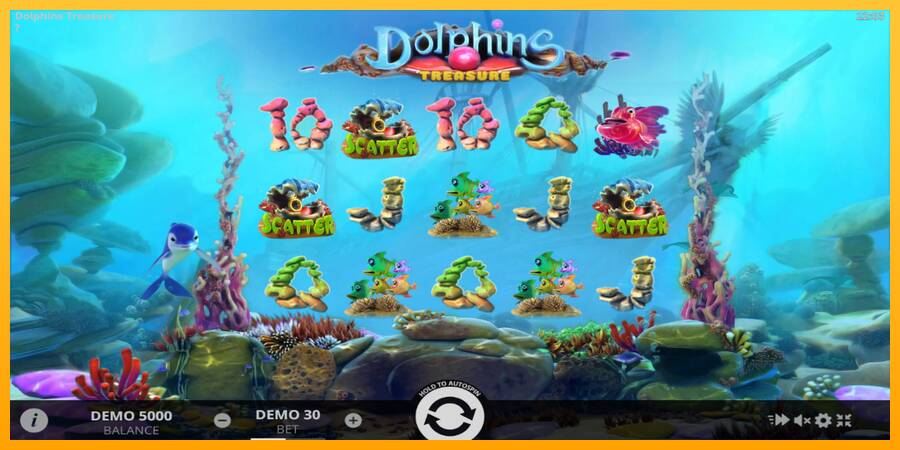 Dolphins Treasure automat për para të vërteta, foto 1