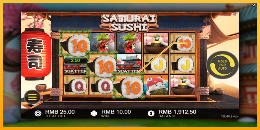 Samurai Sushi automat për para të vërteta, foto 3