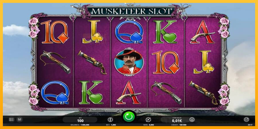 Musketeer Slot automat për para të vërteta, foto 2