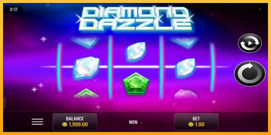 Diamond Dazzle automat për para të vërteta, foto 1