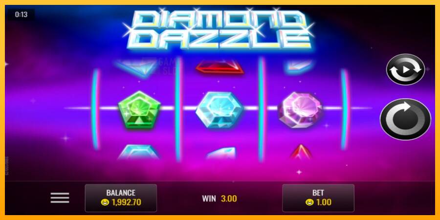 Diamond Dazzle automat për para të vërteta, foto 2