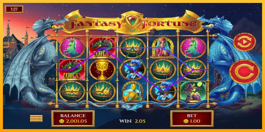 Fantasy Fortune automat për para të vërteta, foto 2