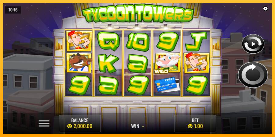 Tycoon Towers automat për para të vërteta, foto 2