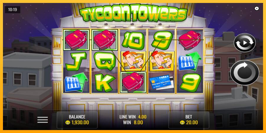 Tycoon Towers automat për para të vërteta, foto 4