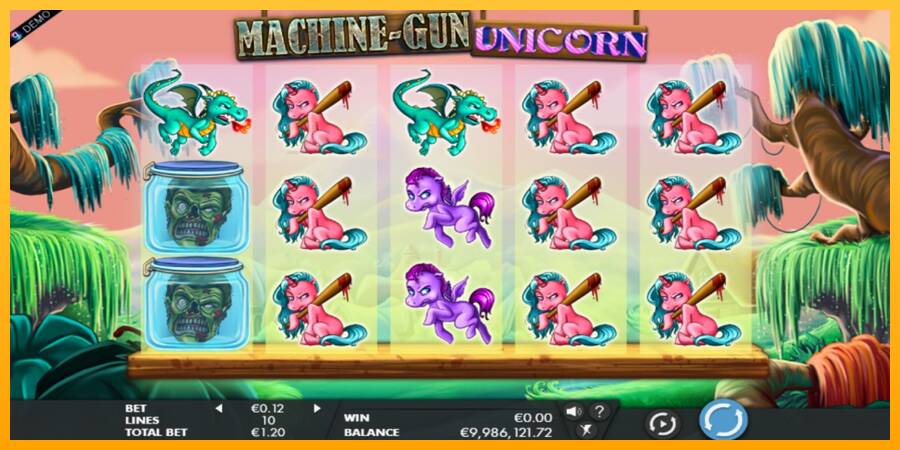 Machine Gun Unicorn automat për para të vërteta, foto 1