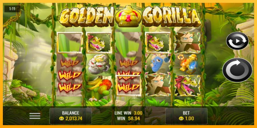 Golden Gorilla automat për para të vërteta, foto 2