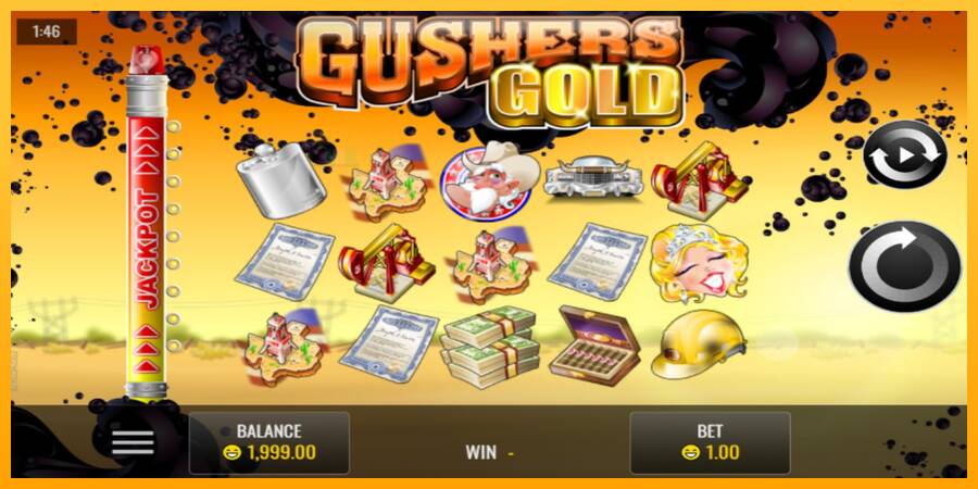 Gushers Gold automat për para të vërteta, foto 1