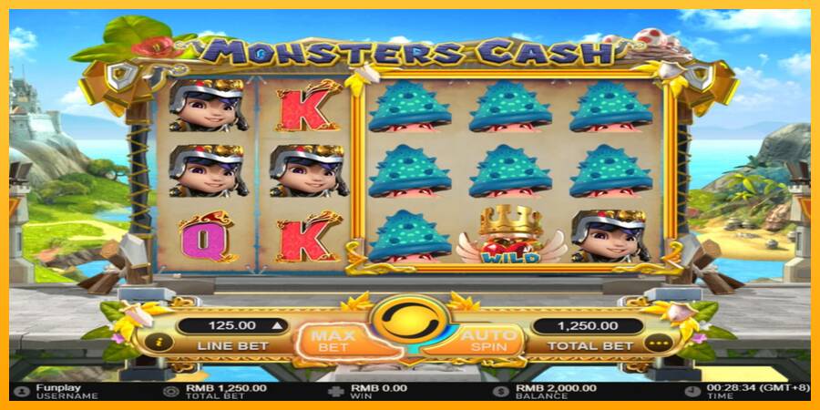 Monsters Cash automat për para të vërteta, foto 3