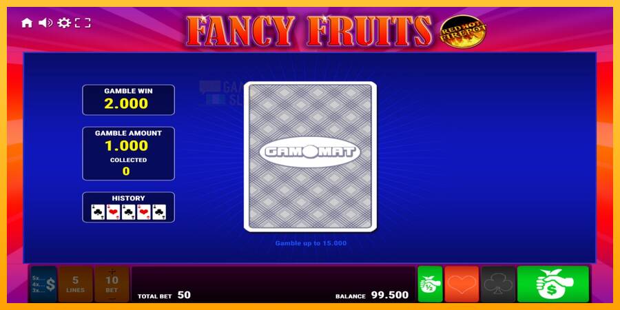 Fancy Fruits Red Hot Firepot automat për para të vërteta, foto 4