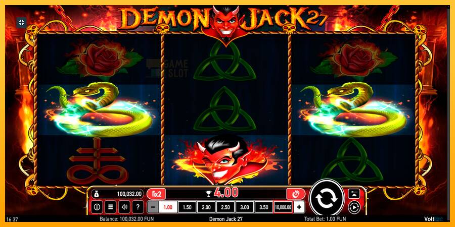 Demon Jack 27 automat për para të vërteta, foto 6