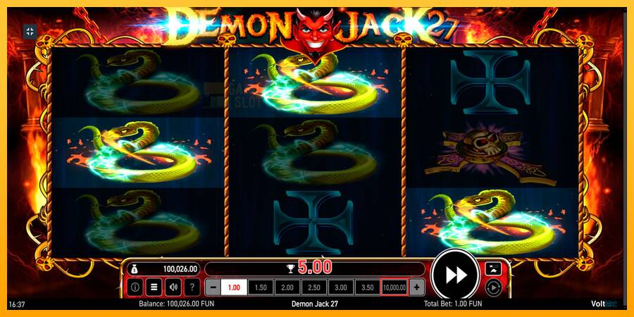 Demon Jack 27 automat për para të vërteta, foto 7