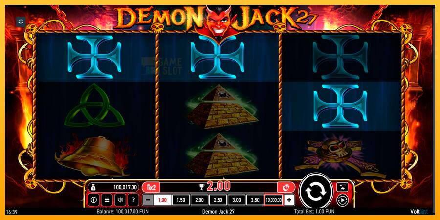 Demon Jack 27 automat për para të vërteta, foto 8