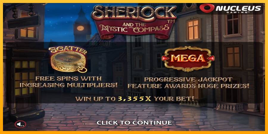 Sherlock and the Mystic Compass automat për para të vërteta, foto 1