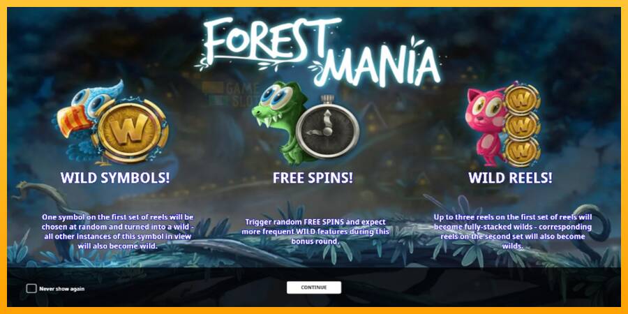 Forest Mania automat për para të vërteta, foto 1