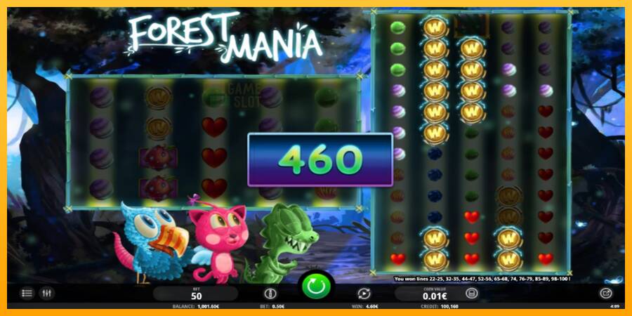 Forest Mania automat për para të vërteta, foto 3