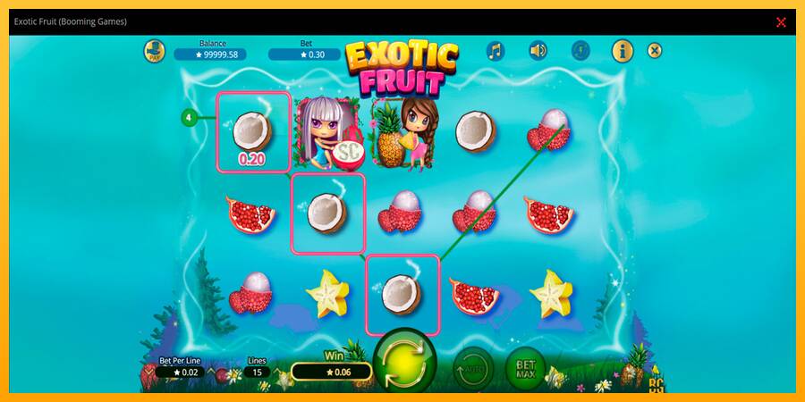 Exotic Fruit automat për para të vërteta, foto 5