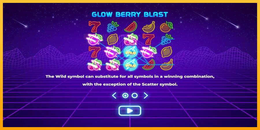 Glow Berry Blast automat për para të vërteta, foto 1