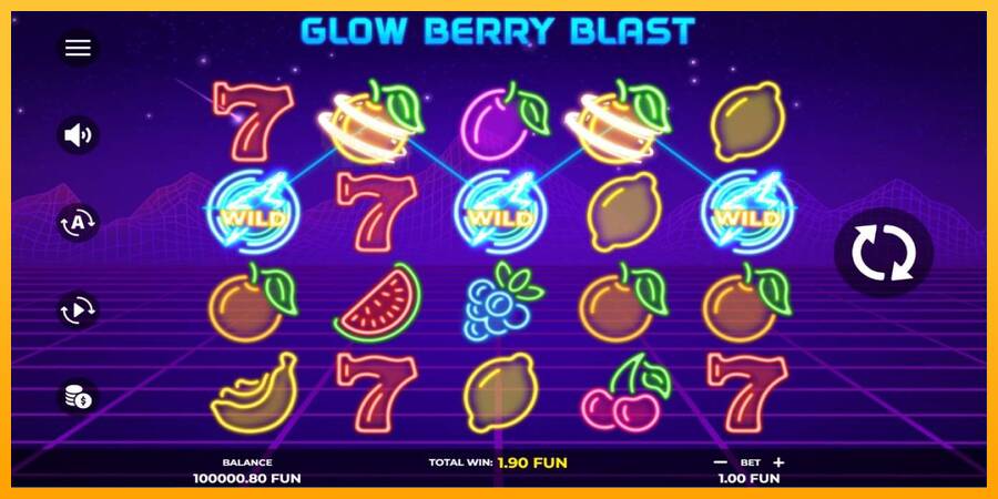 Glow Berry Blast automat për para të vërteta, foto 2