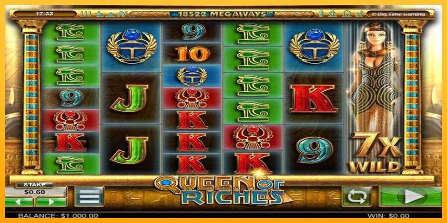 Queen of Riches automat për para të vërteta, foto 1