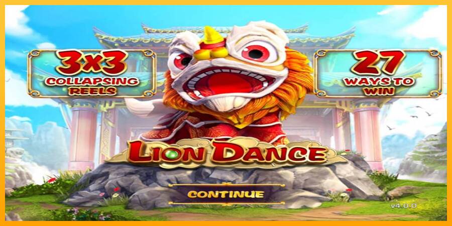 Lion Dance automat për para të vërteta, foto 1