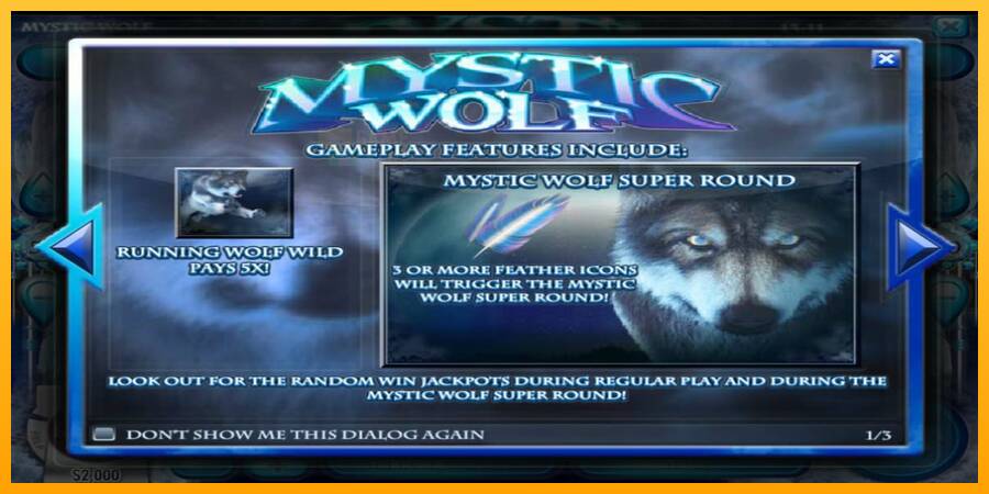 Mystic Wolf automat për para të vërteta, foto 7