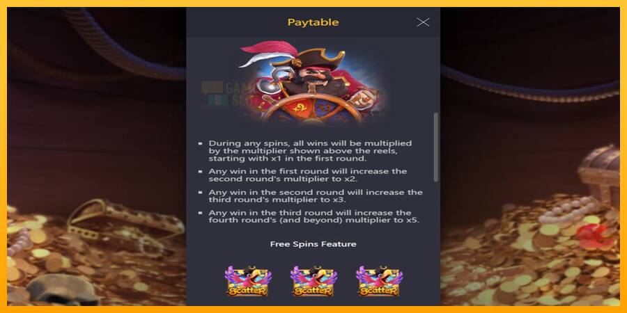 Captains Bounty automat për para të vërteta, foto 5