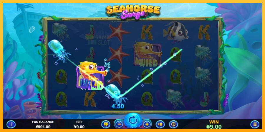 Seahorse Surge automat për para të vërteta, foto 3