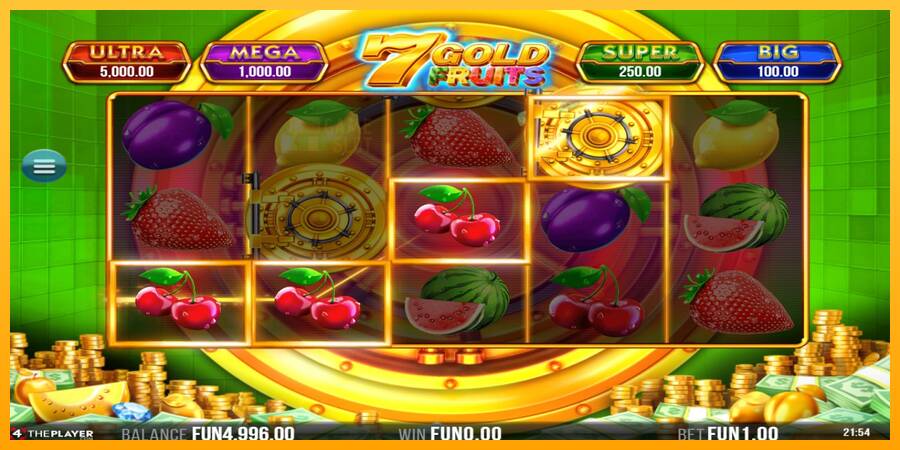 7 Gold Fruits automat për para të vërteta, foto 3