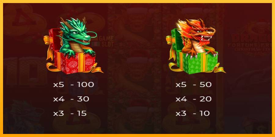 Dragon Fortune Frenzy Christmas Edition automat për para të vërteta, foto 4