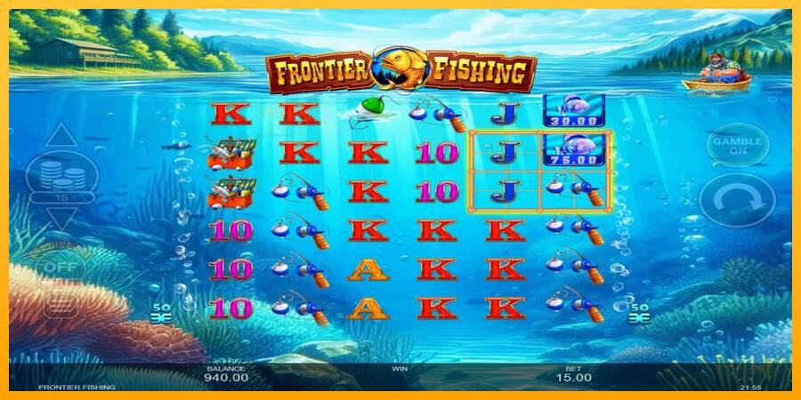 Frontier Fishing automat për para të vërteta, foto 4