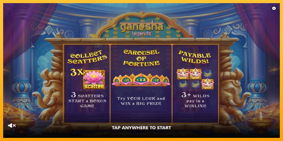 Ganesha Legends automat për para të vërteta, foto 1