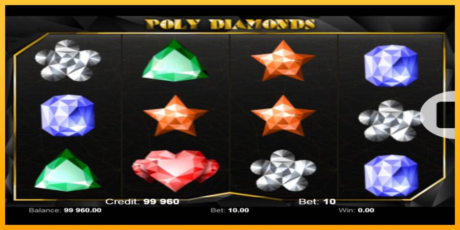 Poly Diamonds automat për para të vërteta, foto 2