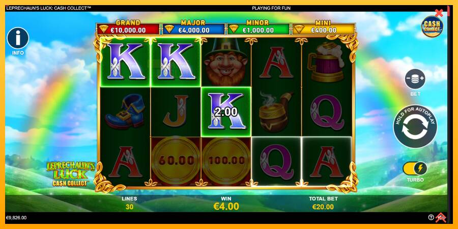 Leprechauns Luck Cash Collect Megaways PowerPlay Jackpot automat për para të vërteta, foto 4