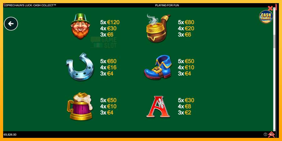 Leprechauns Luck Cash Collect Megaways PowerPlay Jackpot automat për para të vërteta, foto 5