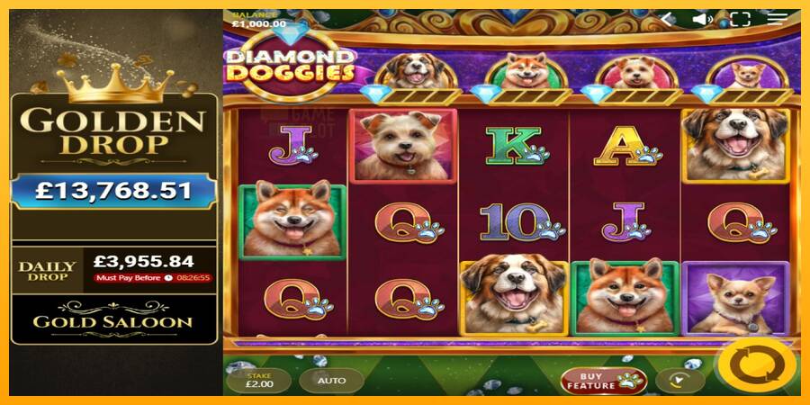 Diamond Doggies automat për para të vërteta, foto 1