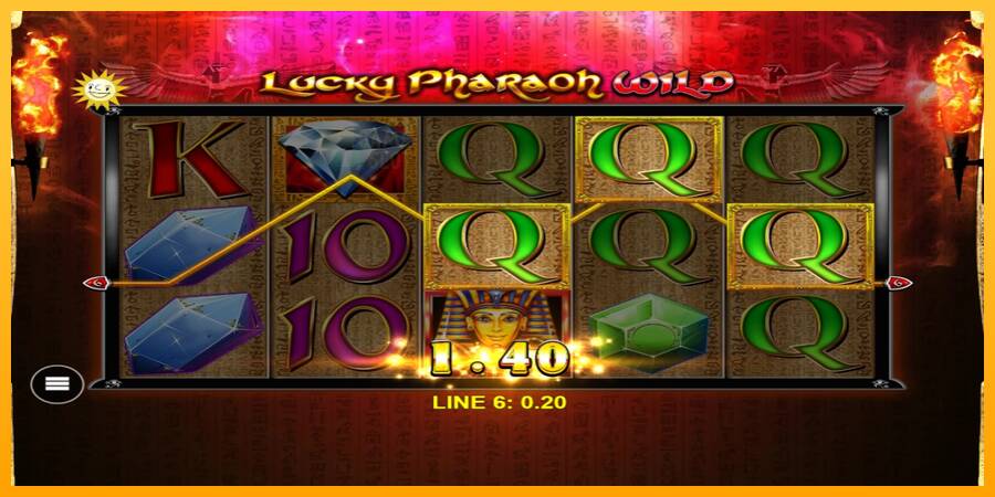 Lucky Pharaoh Wild automat për para të vërteta, foto 3