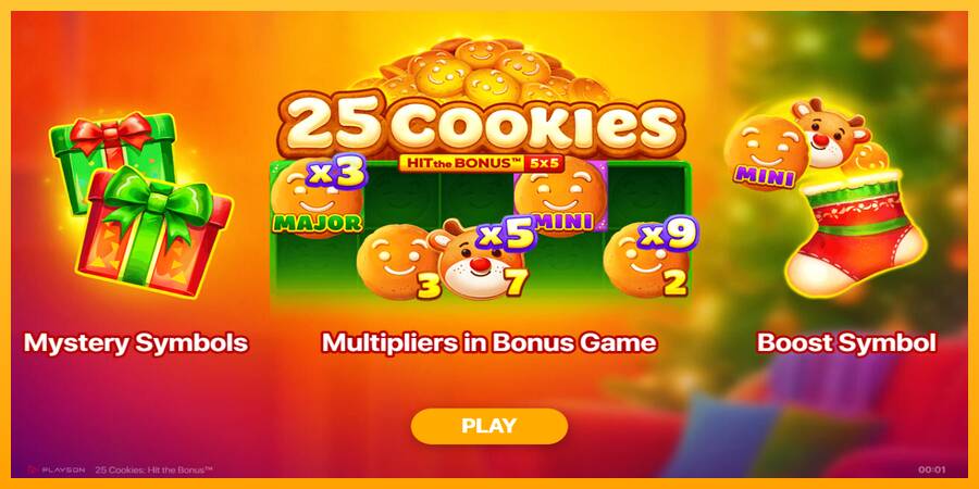 25 Cookies: Hit the Bonus automat për para të vërteta, foto 1